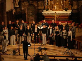 Auftritt in Rastatt mit Beatboxer Niels Jensen