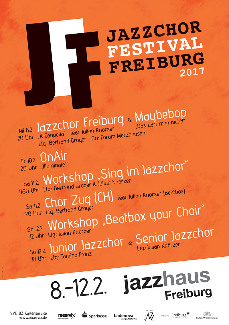 Jazzchor Freiburg Festival 2017