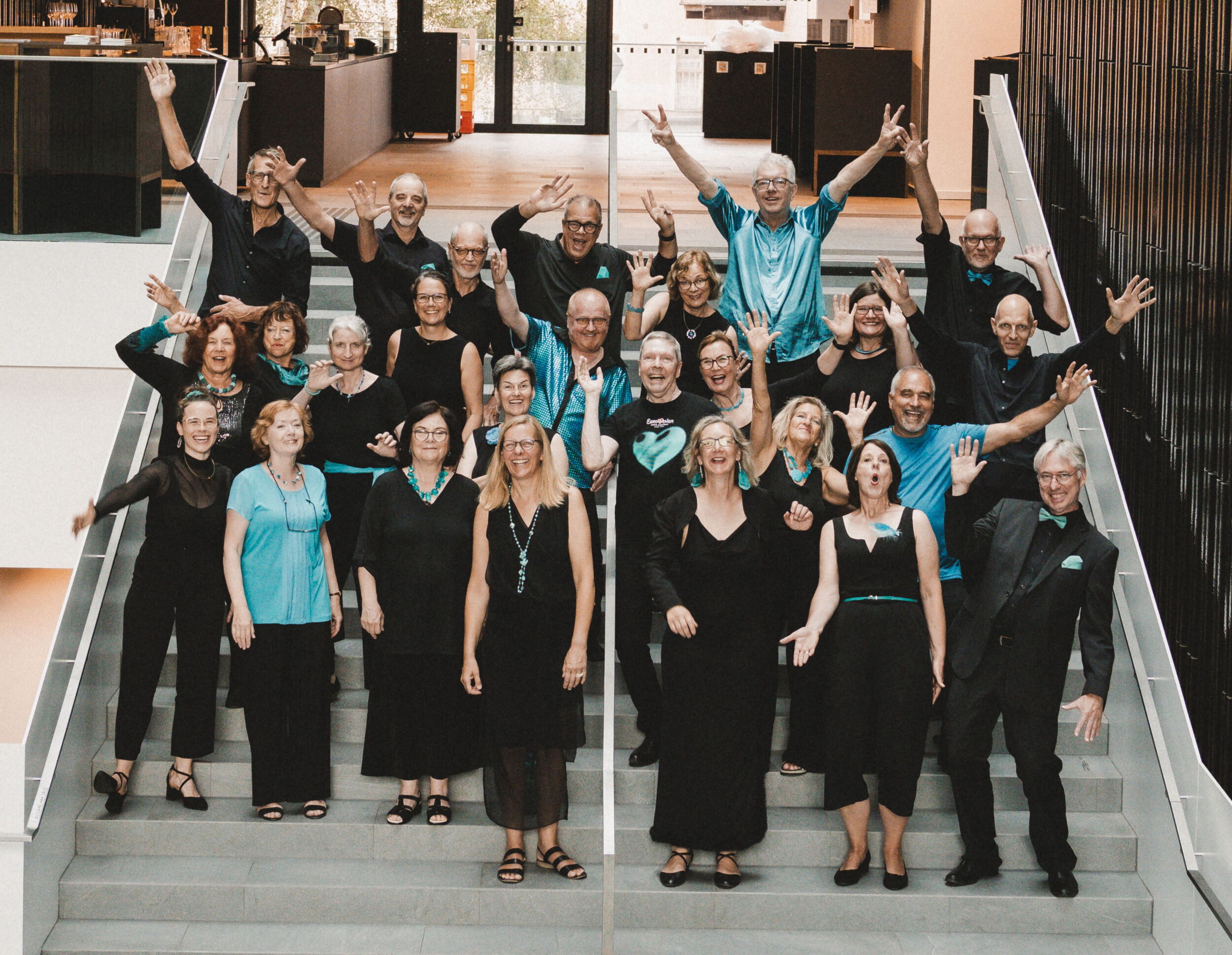 Senior Jazzchor Freiburg – Gruppenfoto